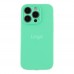 Чохол Silicone Case Full Size with Frame для iPhone 14 Pro Max М'ята упаковка