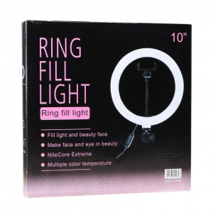 Лампа Fill Light 26cm (QX-260) м'ята упаковка Лампа Fill Light 26cm (QX-260) м'ята упаковка