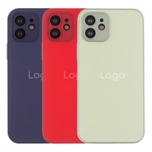 Чохол AG-Glass Matte Camera Lens with Magsafe для iPhone 12 М'ята упаковка