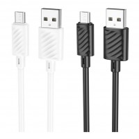 Кабель USB Hoco X88 Gratified Micro 2.4A 2m М'ята упаковка