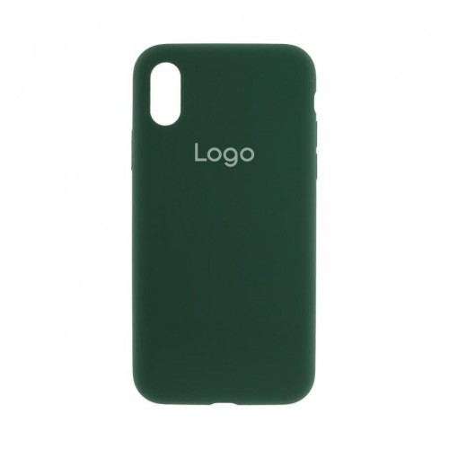Чохол Silicone Case Full Size (AA) для iPhone X/Xs М'ята упаковка