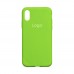 Чохол Silicone Case Full Size (AA) для iPhone X/Xs М'ята упаковка Чохол Silicone Case Full Size (AA) для iPhone X/Xs М'ята упаковка