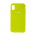 Чохол Silicone Case Full Size (AA) для iPhone X/Xs М'ята упаковка Чохол Silicone Case Full Size (AA) для iPhone X/Xs М'ята упаковка