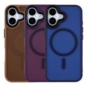 Чохол TPU+PC ShadowMat with MagSafe для iPhone 17 Чохол TPU+PC ShadowMat with MagSafe для iPhone 17
