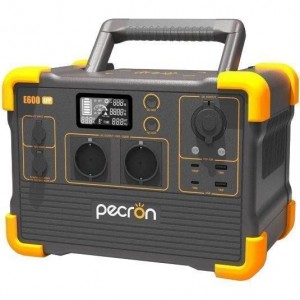 Зарядна Станція Power Station Pecron E600LFP,1200W,614Wh,LiFePO4, DC12/24V,2хAC 220,2xUSB-18W,2хUSB-C(100W),wireless 15W,charge 80min