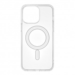 Чохол TPU Clear Case with Magsafe для iPhone 15 Pro Max М'ята упаковка