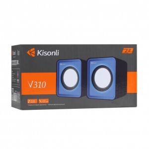 Комп'ютерні колонки Kisonli V310 М`ята упаковка Комп'ютерні колонки Kisonli V310 М`ята упаковка