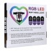 Лампа RGB JM33-13 33cm (Heart Style)