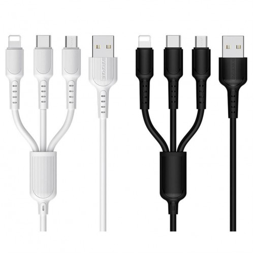 USB Borofone BX16 3-in-1 Easy