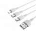 USB Borofone BX16 3-in-1 Easy USB Borofone BX16 3-in-1 Easy