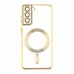 Чохол TPU Metallic Full Camera with Magsafe для Samsung Galaxy S21 5G (G991) Чохол TPU Metallic Full Camera with Magsafe для Samsung Galaxy S21 5G (G991)