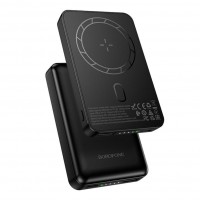 Універсальна Мобільна Батарея Power Bank Borofone BJ82 Dawn magnetic wireless 5000mAh Універсальна Мобільна Батарея Power Bank Borofone BJ82 Dawn magnetic wireless 5000mAh