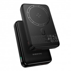 Універсальна Мобільна Батарея Power Bank Borofone BJ82A Dawn PD20W magnetic wireless 10000mAh Універсальна Мобільна Батарея Power Bank Borofone BJ82A Dawn PD20W magnetic wireless 10000mAh