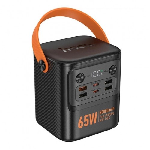 Універсальна Мобільна Батарея Power Bank Hoco J152 Pro Tough PD65W+light 80000mAh