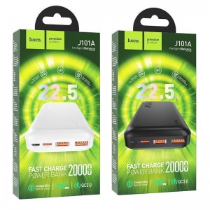 Універсальна Мобільна Батарея Power Bank Hoco J101A Astute 22.5W fully compatible 20000 mAh М`ята упаковка