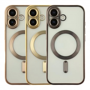 Чохол TPU Metallic Chrome Full Camera with Magsafe для iPhone 17