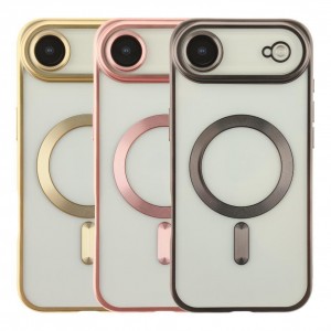 Чохол TPU Metallic Chrome Full Camera with Magsafe для iPhone 17 Air