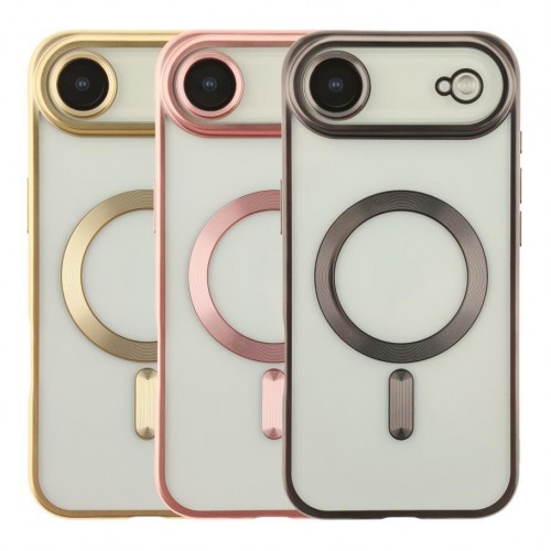 Чохол TPU Metallic Chrome Full Camera with Magsafe для iPhone 17 Air