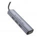 Хаб USB Borofone DH12 4-в-1 USB to USB3.0*4(L=1.2M) Хаб USB Borofone DH12 4-в-1 USB to USB3.0*4(L=1.2M)