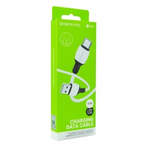 Кабель USB Borofone BX84 Type-C 3A М'ята упаковка Кабель USB Borofone BX84 Type-C 3A М'ята упаковка