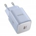Мережевий Зарядний Пристрій Hoco N43 1USB-C PD/QC 30W GAN Мережевий Зарядний Пристрій Hoco N43 1USB-C PD/QC 30W GAN
