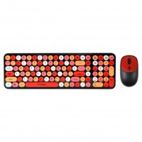 Бездротова Клавіатура і Миша TWolf TF350 Colorful Образец