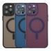Чохол TPU+PC Magnetic Matte Camera Lens with Magsafe для iPhone 12 Pro