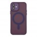 Чохол TPU+PC Magnetic Matte Camera Lens with Magsafe для iPhone 12 Чохол TPU+PC Magnetic Matte Camera Lens with Magsafe для iPhone 12