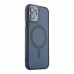 Чохол TPU+PC Magnetic Matte Camera Lens with Magsafe для iPhone 12 Чохол TPU+PC Magnetic Matte Camera Lens with Magsafe для iPhone 12