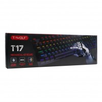 Клавіатура TWolf T17 LED Blue Switch М'ята упаковка Клавіатура TWolf T17 LED Blue Switch М'ята упаковка