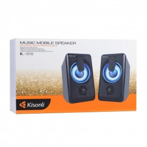 Комп'ютерні колонки Kisonli L-1010 М`ята упаковка Комп'ютерні колонки Kisonli L-1010 М`ята упаковка