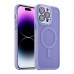 Чохол TPU+PC Magnetic Matte Camera Lens with Magsafe для iPhone 14 Pro Max Чохол TPU+PC Magnetic Matte Camera Lens with Magsafe для iPhone 14 Pro Max