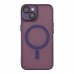 Чохол TPU+PC Magnetic Matte Camera Lens with Magsafe для iPhone 14 Чохол TPU+PC Magnetic Matte Camera Lens with Magsafe для iPhone 14