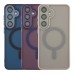 Чохол TPU+PC Magnetic Matte Camera Lens with Magsafe для Samsung Galaxy S24+ 5G (S926)