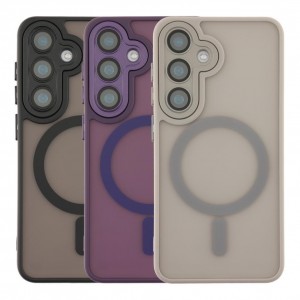 Чохол TPU+PC Magnetic Matte Camera Lens with Magsafe для Samsung Galaxy S23 5G (S911)