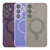 Чохол TPU+PC Magnetic Matte Camera Lens with Magsafe для Samsung Galaxy S24 FE 5G (S721)