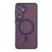 Чохол TPU+PC Magnetic Matte Camera Lens with Magsafe для Samsung Galaxy S24 FE 5G (S721) Чохол TPU+PC Magnetic Matte Camera Lens with Magsafe для Samsung Galaxy S24 FE 5G (S721)