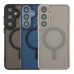 Чохол TPU+PC Magnetic Matte Camera Lens with Magsafe для Samsung Galaxy S25+ 5G (S936)