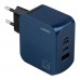 Мережевий Зарядний Пристрій LDNIO Q7 1USB/2USB-C/IP GAN 65W+Type-C to Lightning Мережевий Зарядний Пристрій LDNIO Q7 1USB/2USB-C/IP GAN 65W+Type-C to Lightning