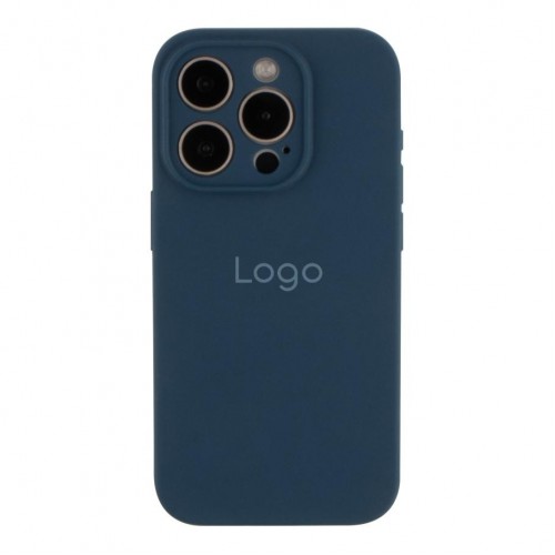 Чохол Silicone Case Full Size with Frame для iPhone 15 Pro М'ята упаковка