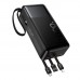 Універсальна Мобільна Батарея Power Bank Hoco J156B Founder 22.5W+PD20W fully compatible power bank with four cables 30000mAh