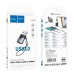 Перехідник Hoco UA46B USB Male to Type-C female USB3.0 Перехідник Hoco UA46B USB Male to Type-C female USB3.0