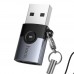 Перехідник Hoco UA46B USB Male to Type-C female USB3.0 Перехідник Hoco UA46B USB Male to Type-C female USB3.0