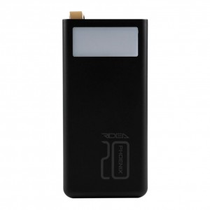 Універсальна Мобільна Батарея Power Bank Ridea RP-D20L Phoenix20 10W digital display + lamp 20000 mAh Універсальна Мобільна Батарея Power Bank Ridea RP-D20L Phoenix20 10W digital display + lamp 20000 mAh