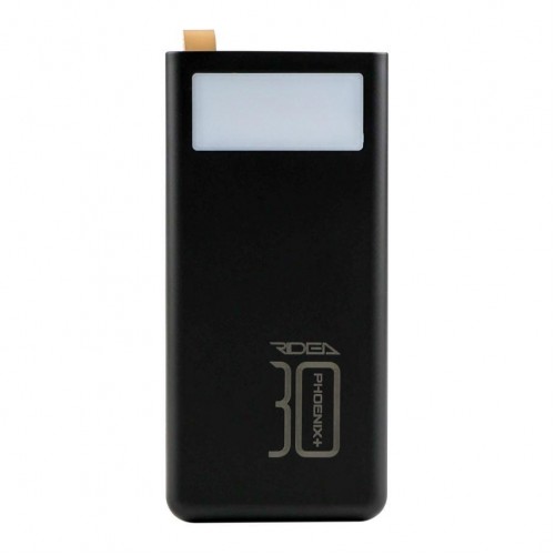 Універсальна Мобільна Батарея Power Bank Ridea RP-D30L+ Phoenix30+ PD/QC 3.0 20W digital display + lamp 30000 mAh