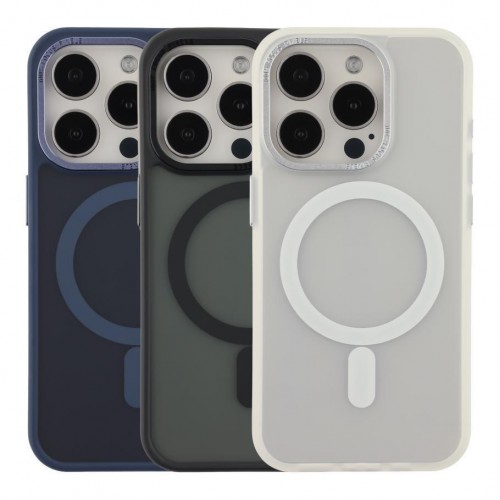 Чохол TPU+PC Goldencis Matte with MagSafe для iPhone 15 Pro Max