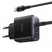 Мережевий Зарядний Пристрій Hoco C158A 1USB-C/1USB QC/PD45W GAN+Type-C to Type-C