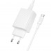 Мережевий Зарядний Пристрій Borofone BAS73A 1USB-C PD/QC 20W+Type-C to Type-C