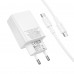 Мережевий Зарядний Пристрій Borofone BAS74A 1USB-C/1USB PD/QC 20W+Type-C to Type-C