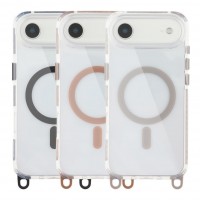Чохол TPU+PC LanyardCase with MagSafe для iPhone 17 Air Чохол TPU+PC LanyardCase with MagSafe для iPhone 17 Air